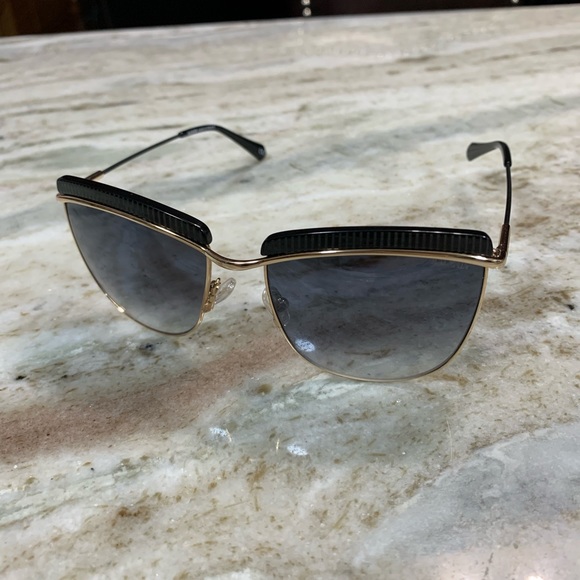 Balmain Upper Brow Bar Sunglasses BL2521 56mm 100% authentic - Picture 5 of 12